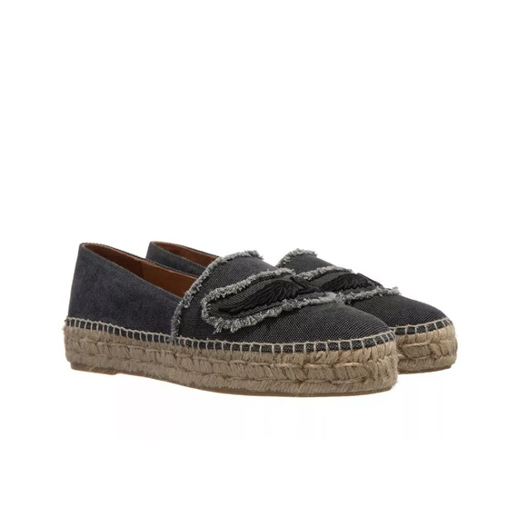 Zadig & Voltaire Canvas Espadrilles in Black - Picture 1 of 8